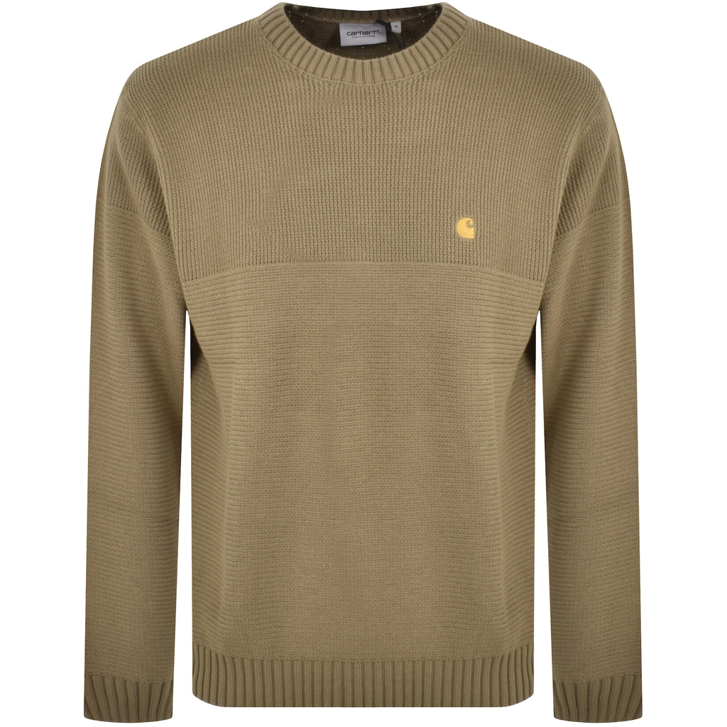 Carhartt WIP Chane Knit Jumper Brown